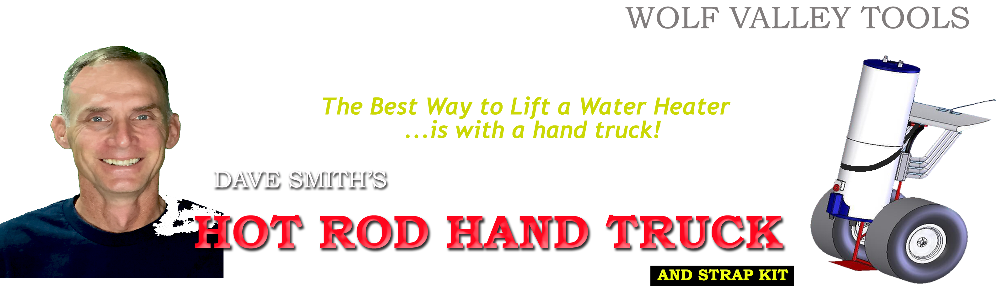 Hot Rod Hand Truck Banner